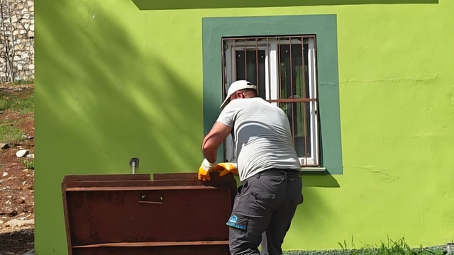 Tunceli'de altyapı için yoğun mesai