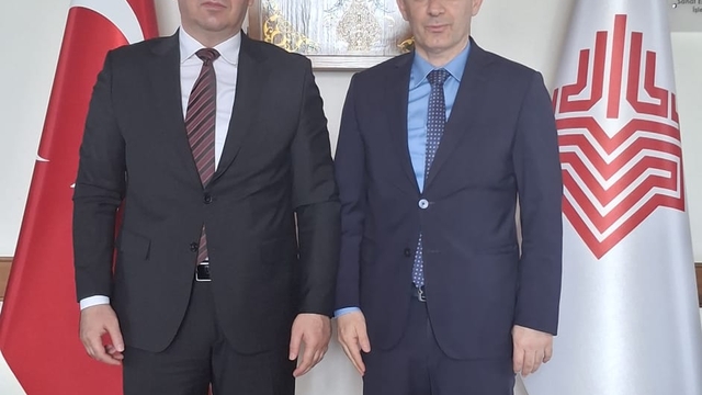 Edirne Cumhuriyet Başsavcısı Sarıca'dan Vakıflar Bölge Müdürlüğüne ziyaret