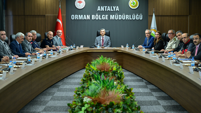 Antalya İli Orman Yangınlarını Önleme Planı bu yıl yürürlüğe girecek