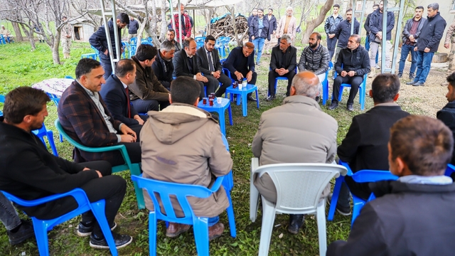 Şemdinli Kaymakamı Akpınar'dan taziye ziyareti