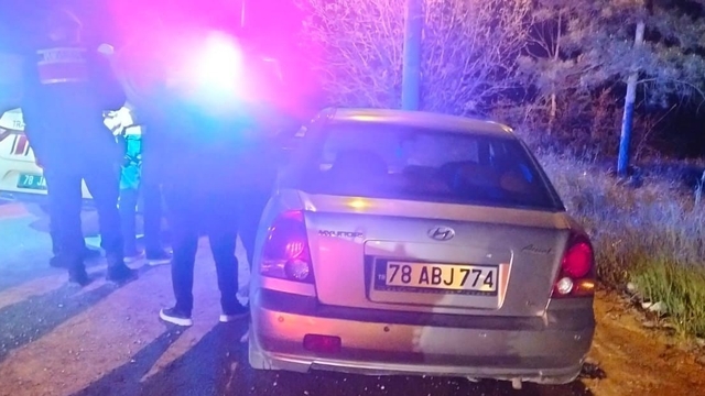 Dur ihtarına uymayan sürücü kovalamacayla yakalandı