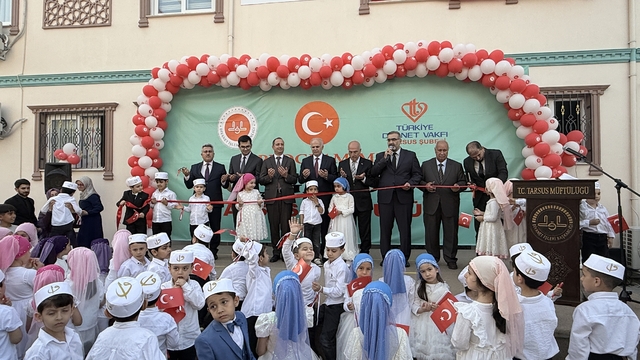 Tarsus'ta yeni Kur'an Kursu kapılarını açtı