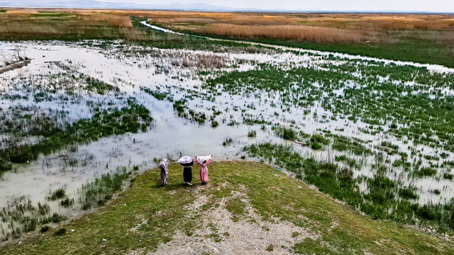 Akşehir Gölü, 8 yıllık kuraklık sonrası canlanıyor