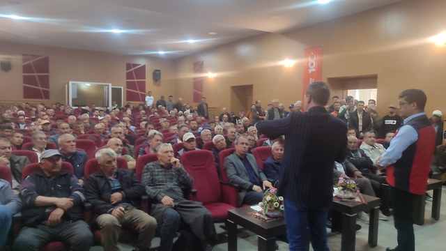 Bayramiç'te bitki koruma ürünleri uygulama belgesi eğitimi düzenlendi