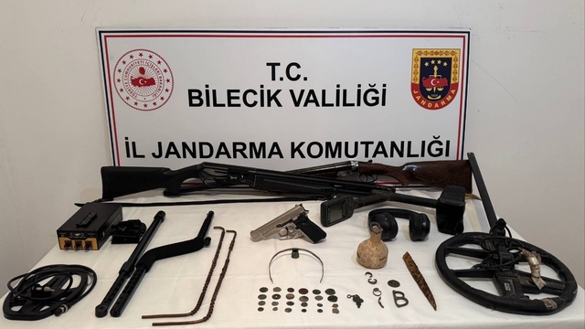 Bilecik'te tarihi eser kaçakçılığı operasyonunda şüpheli yakalandı