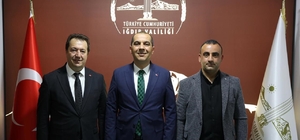 İHA'dan Vali Taşolar'a ziyaret