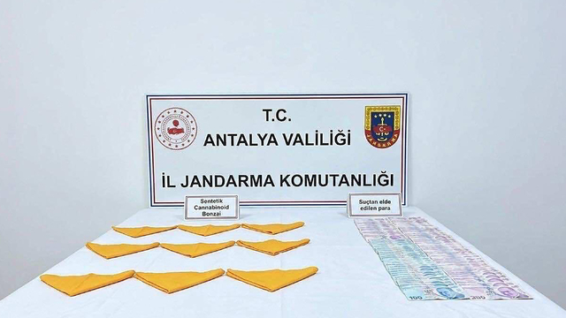 Alanya'da uyuşturucu operasyonlarında 2 şüpheli yakalandı