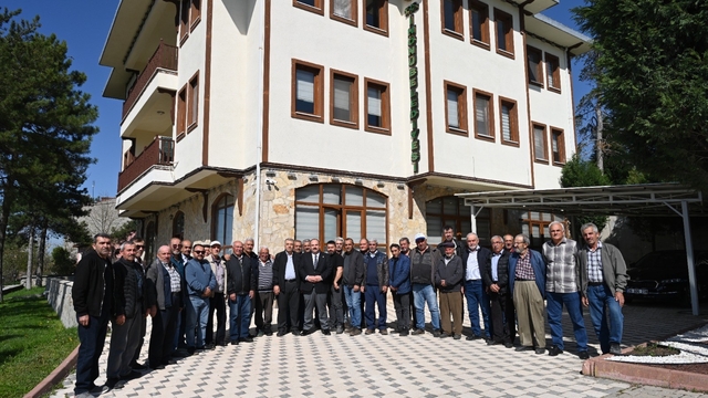 Mahalle sakinlerinden Serhat Hamamcı'ya anlamlı ziyaret