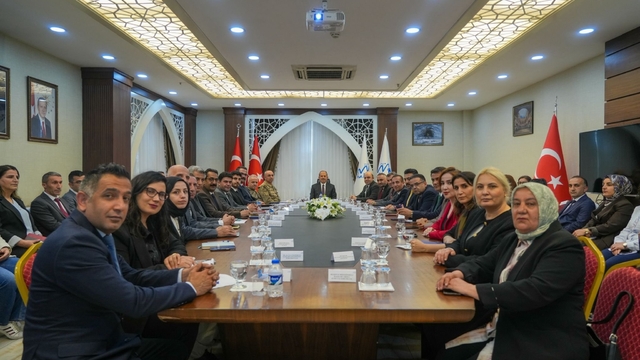 Hakkâri'de 'Kadına Yönelik Şiddetle Mücadele Ulusal Eylem Planı' toplantısı yapıldı