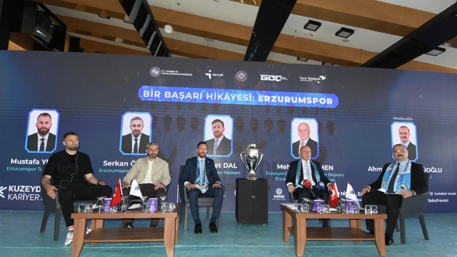 Erzurumspor'un başarı hikâyesi KUDAKAF'26'da gençlerle buluştu