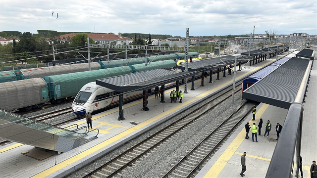 Halkalı-Kapıkule Hızlı Tren Hattı'nın Edirne etabında, test sürüşü 3 hafta sürecek