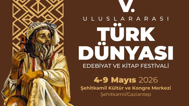 Türk dünyası Şehitkamil'de buluşuyor
5. Uluslararası Türk Dünyası Edebiyat ve Kitap Festivali Şehitkamil'de düzenlenecek