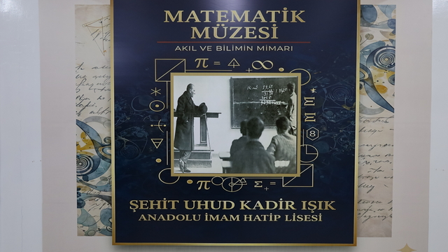 Orta Şehit Uhud Kadir Işık Anadolu İmam Hatip Lisesinde Matematik Müzesi açıldı