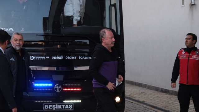 Beşiktaş kafilesi, Gaziantep'e geldi