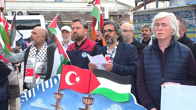 Kütahya'da Sumud Filosu'na yapılan saldırıya tepki