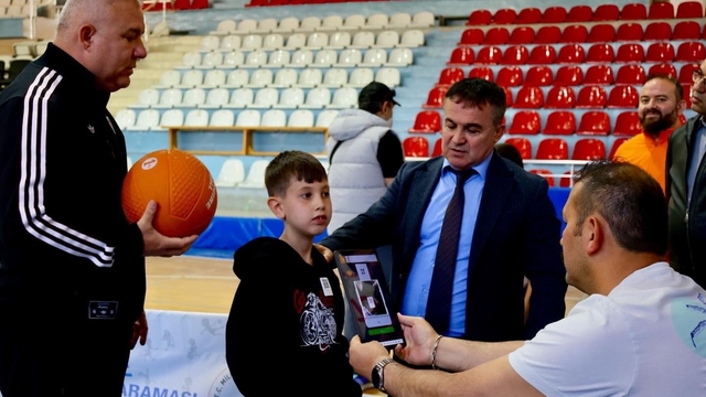 İl Müdürü Demir'den sportif yetenek taramasına yerinde takip