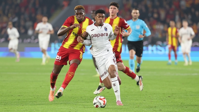 Trabzonspor ile Göztepe ligde 32'nci randevuda