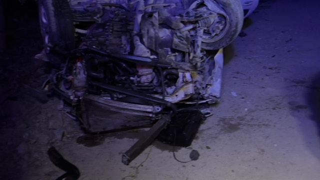 Alkollü sürücü otomobiliyle takla attı