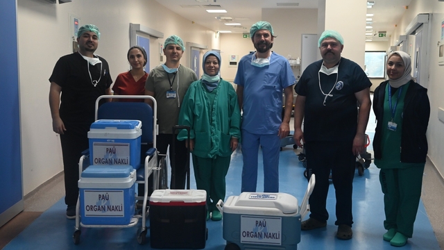 Denizli'de 2 organ bağışı 7 hastaya umut oldu