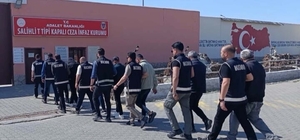 Manisa'da tefecilik operasyonu; 9 tutuklama