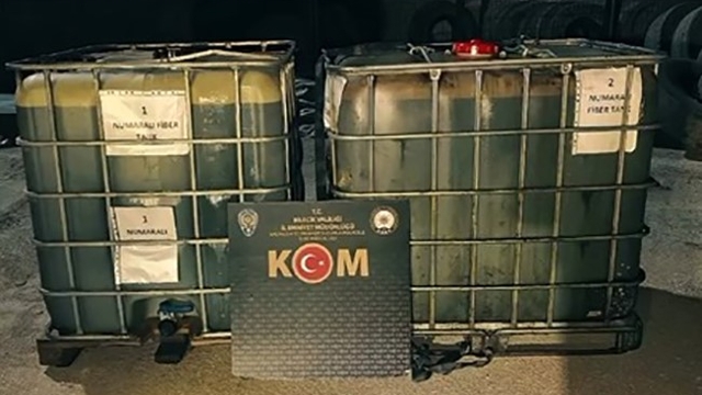 Bilecik'te bin 900 litre kaçak akaryakıt ele geçirildi