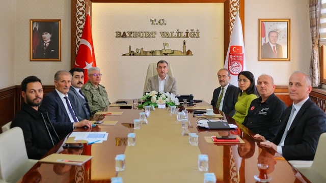 Bayburt'ta sığınakların kapasitesi ve ihtiyaçları değerlendirildi