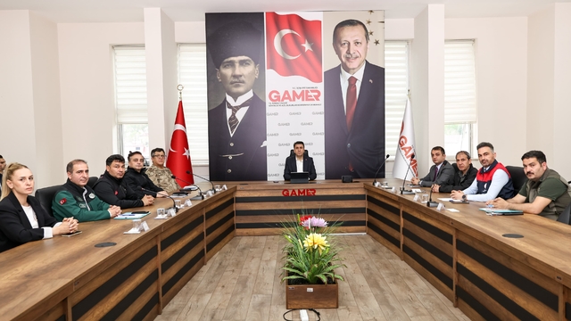 Tunceli'de taşkın ve sel riskine karşı alınacak tedbirlerle ilgili toplantı yapıldı