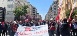 Malatya'da 1 Mayıs kutlandı