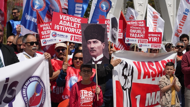 Niğde'de 1 Mayıs Emek ve Dayanışma Günü coşkuyla kutlandı