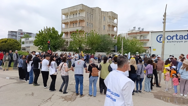Adıyaman'da 1 Mayıs Emek ve Dayanışma Günü etkinliği düzenlendi