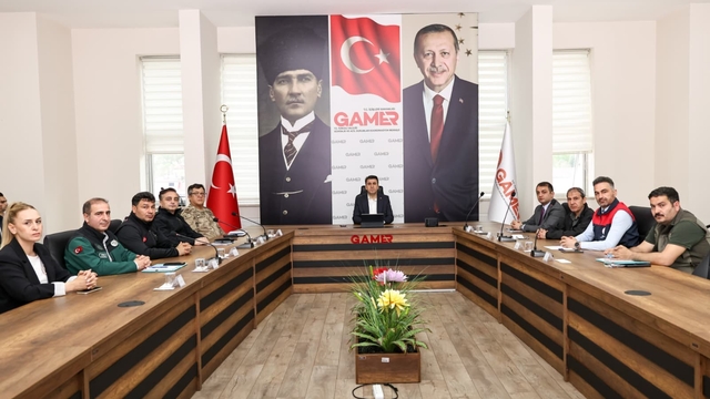 Tunceli'de yağışlarla birlikte taşkın riski masaya yatırıldı