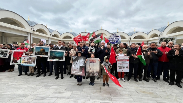 İsrail'in Küresel Sumud Filosu'na saldırısı Bilecik ve Çanakkale'de protesto edildi
