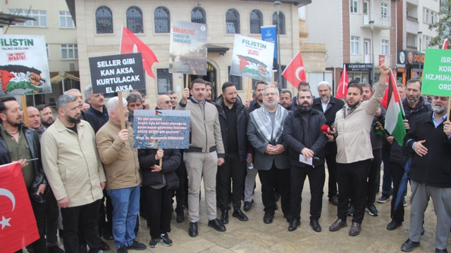 Ordu'da Sumud Filosu'na müdahaleye tepki