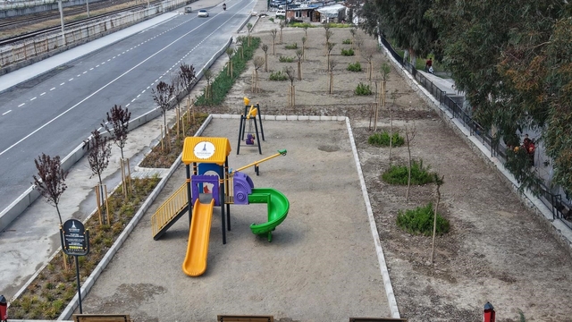 Şemikler'de yeşil dönüşüm
Atıl alan mahalle parkına dönüştü
