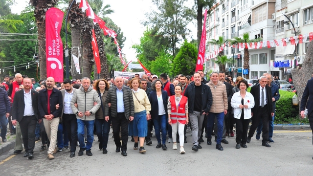 Manisa'da 1 Mayıs kutlaması