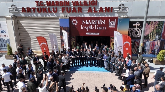 Mardin'de "Tespih Fuarı" açıldı