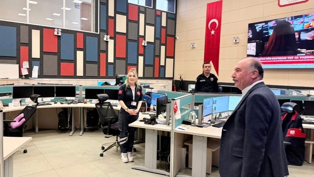 Vali Çalgan 1 Mayıs güvenlik tedbirlerini sahada denetledi
