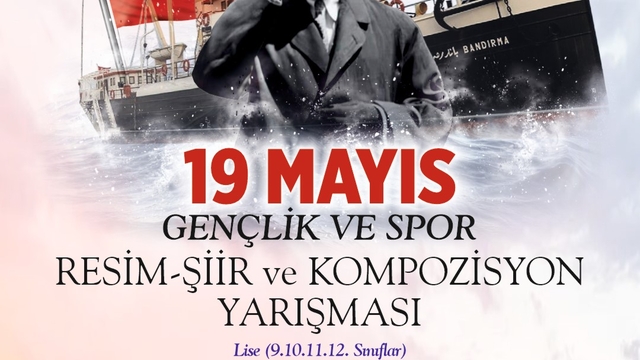 Aydın Büyükşehir'den 19 Mayıs temalı şiir ve kompozisyon yarışması