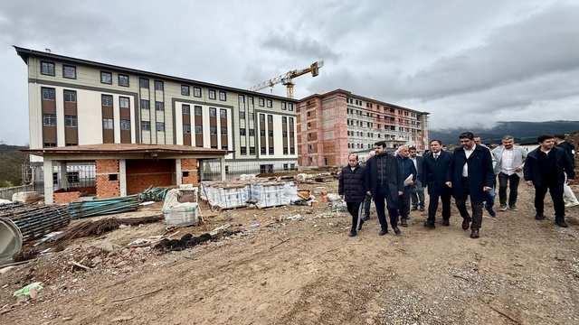 Ak Parti heyeti Eskipazar'da: yatırımlar yerinde incelendi
