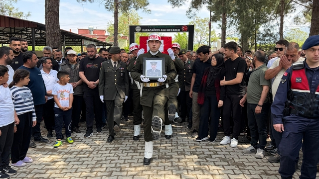 Osmaniye'de kanserden vefat eden astsubay için cenaze töreni düzenlendi
