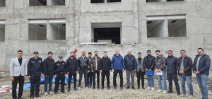 Ağrı'da yeni emniyet binasında çalışmalar hızlandırılıyor
