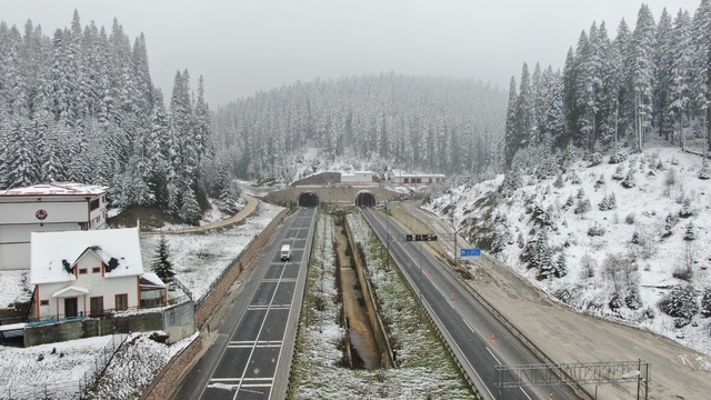 Ilgaz Dağı mayıs ayında beyaza büründü