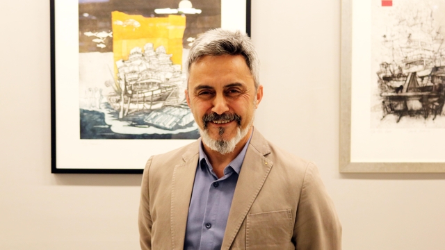 Prof. Dr. Erol Murat Yıldız SANKO Sanat Galerisi'nde sergi açtı