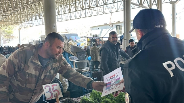 Mucur'da vatandaş dolandırıcılık konusunda bilgilendirildi