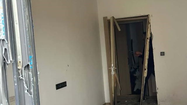 Mutfak tüpü bomba gibi patladı
