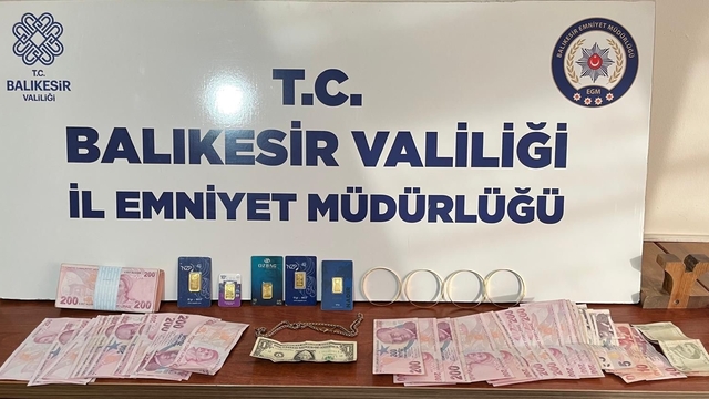 Bandırma'da sahte altın dolandırıcılarına geçit yok: 3 gözaltı