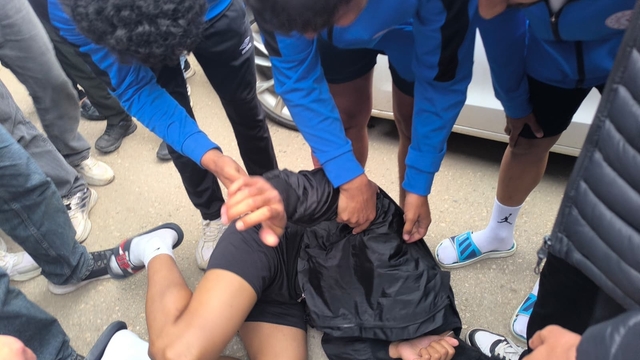 Kurtalan'da kutlama konvoyunda kaza: 1 yaralı