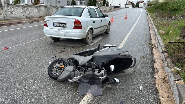 Tavşanlı'da trafik kazası: 1 yaralı