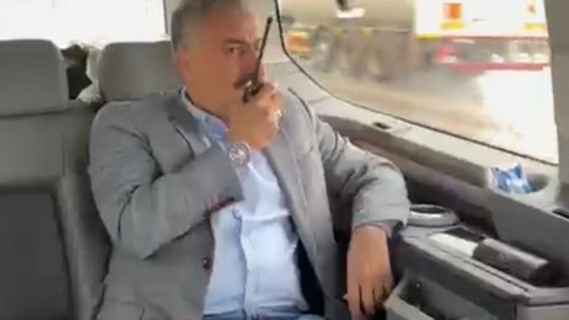 Emniyet Müdürü Aktaş'tan personele telsizli veda