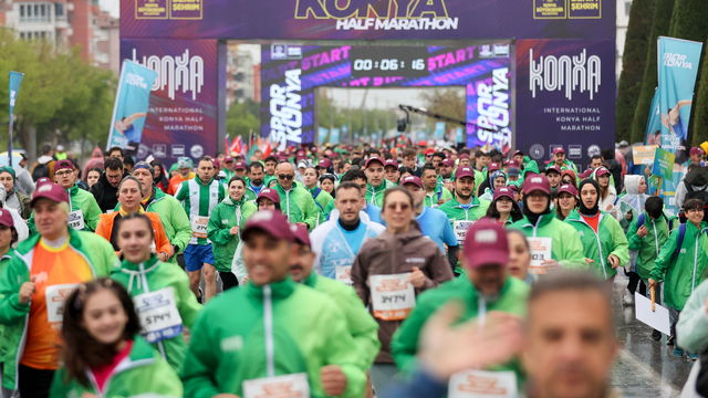 5. Uluslararası Konya Yarı Maratonu koşuldu